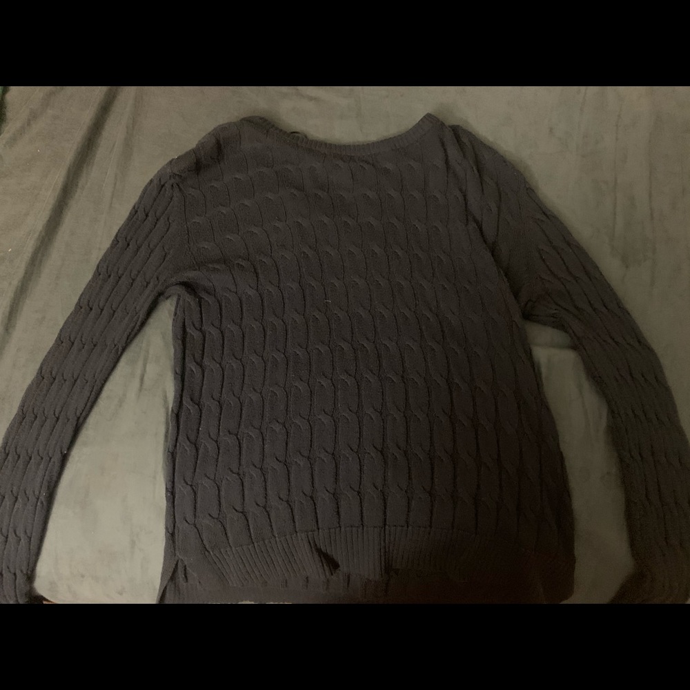 Blue sweater